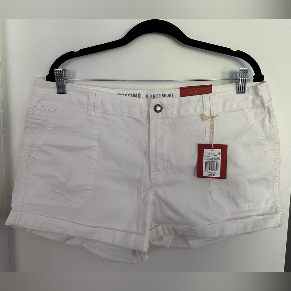Mossimo Supply Co. Women's Classic White Shorts